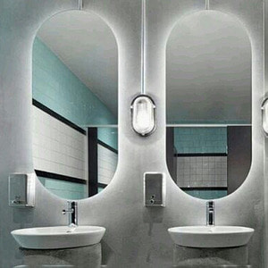 KS/노벨LED타원형거울/욕실거울/아트거울/인테리어거울/LED거울